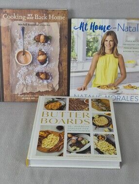 Cooking your way Back Home, With Nathalie & Butter Board Bundle of 3 Hardcover